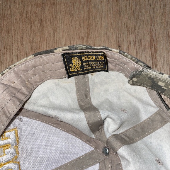 United States US Air Force Military‎ USAF Embroidered Camo Baseball Cap Hat - Picture 4 of 4